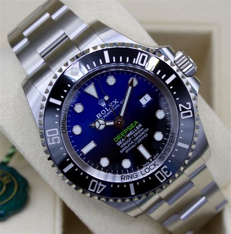 rolex blue marine